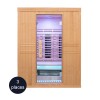 Sauna infrarouge gamme Purewave