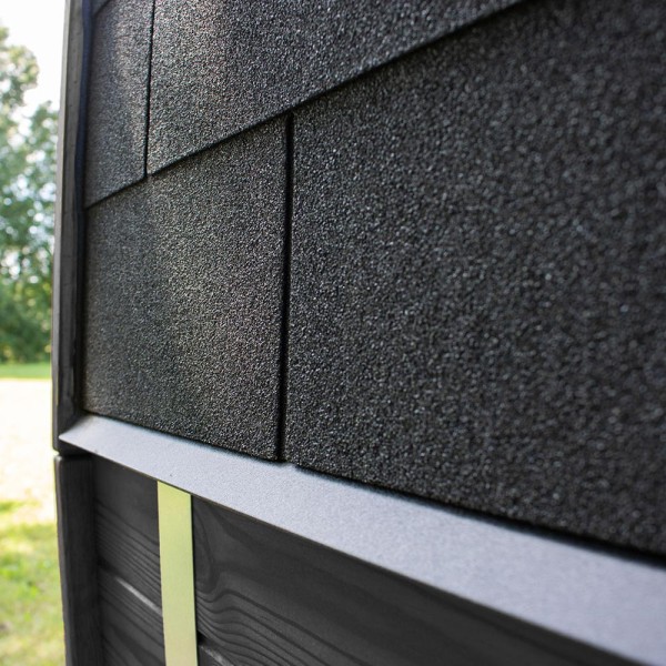 Sauna extérieur Holl's Onyxia Cube Thermowood