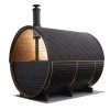 Sauna extérieur Holl's Onyxia Barrel Thermowood
