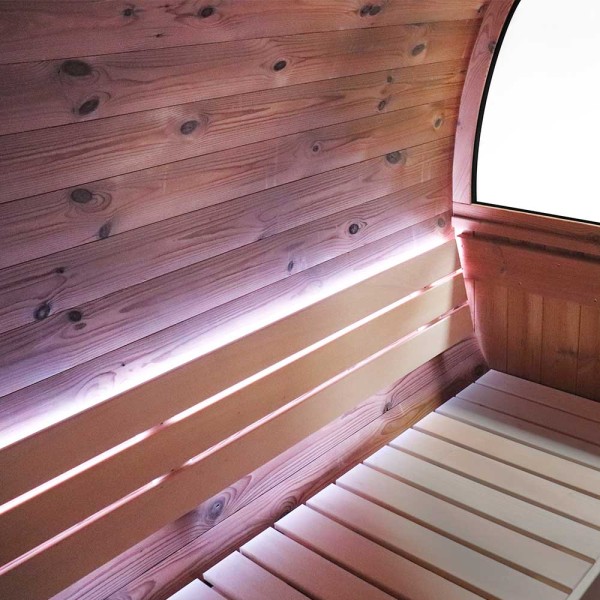 Sauna extérieur Holl's Onyxia Barrel Thermowood