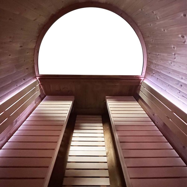 Sauna extérieur Holl's Onyxia Barrel Thermowood