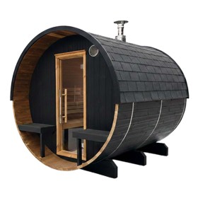 Sauna extérieur Holl's Onyxia Barrel Thermowood
