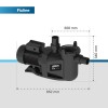 Pompe filtration Poolex Fixeline