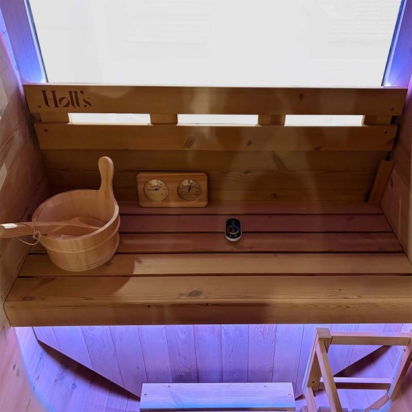 Sauna extérieur Holl's Cocoon 130