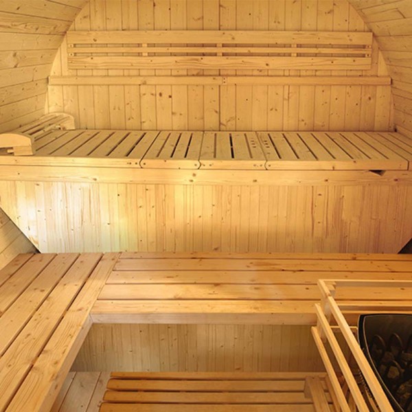 Sauna extérieur Gaïa Luna (6 places)