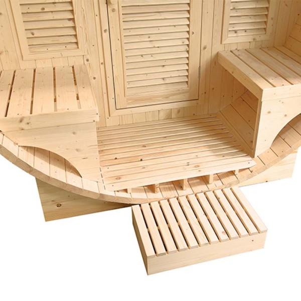 Sauna extérieur Gaïa Luna (6 places)