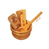 Sauna extérieur Gaïa Luna (6 places)