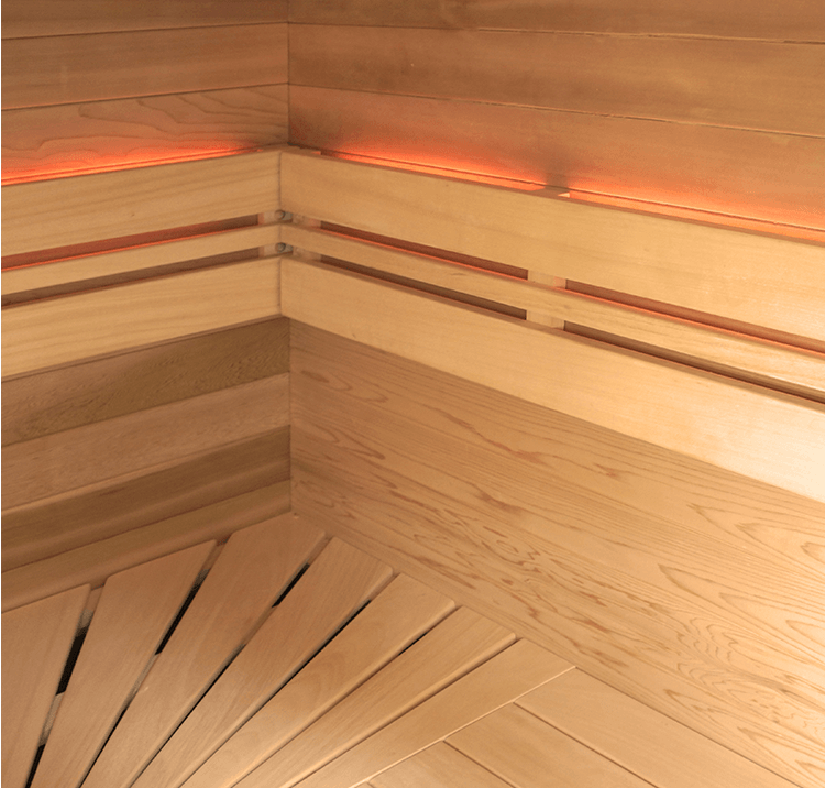 LED dans sauna eccolo de holl's