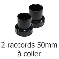 raccords 50mm turbo salt poolex