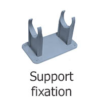 support fixation sel-in poolex